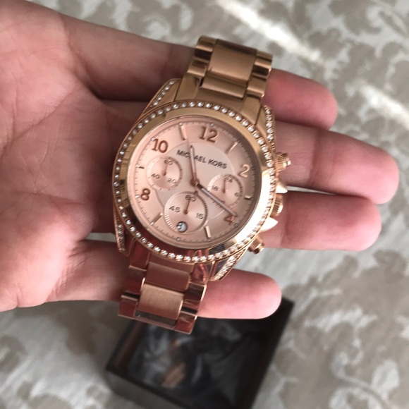 KORS Michael Kors Jewelry - Rose Gold Michael Kors Watch